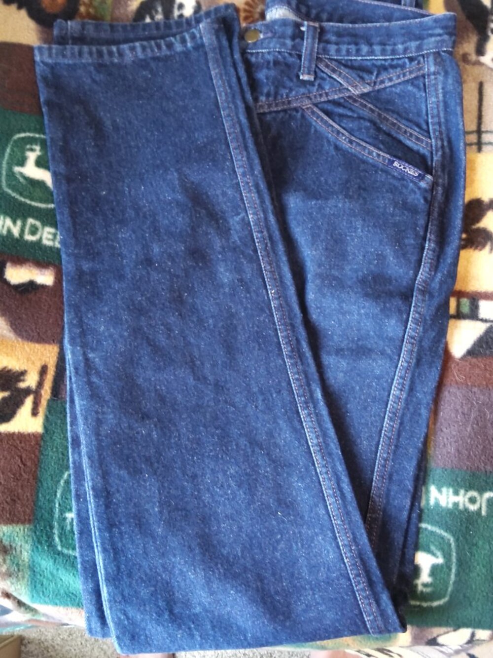 Vintage Rocky Mountain Clothing Co. "Rockies" Denim Jeans Sz. 32/13
